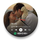 Sound Memory - L'Orologio Musicale Spotify In Vetro