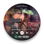 Sound Memory - L'Orologio Musicale Spotify In Vetro